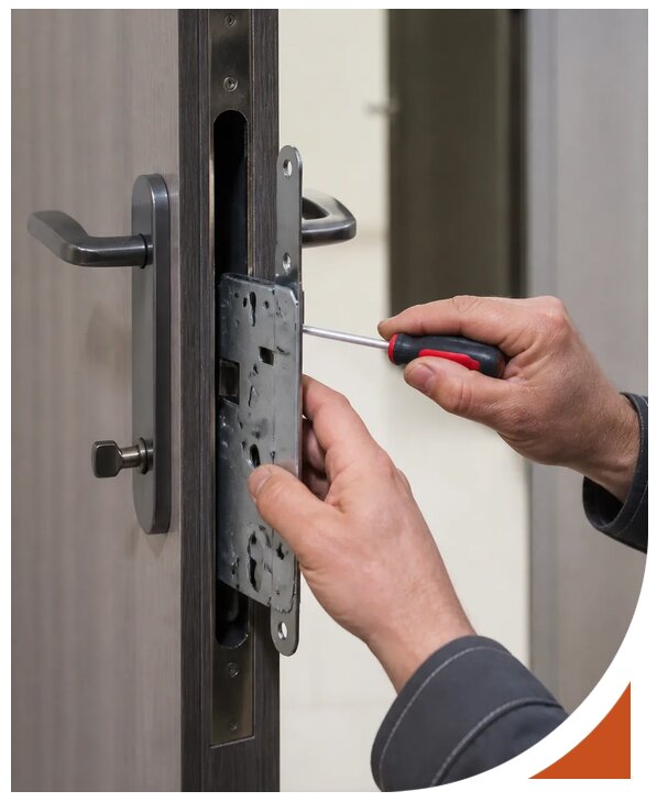 Замена врезного замка с гарантией и выездом в Феодосии